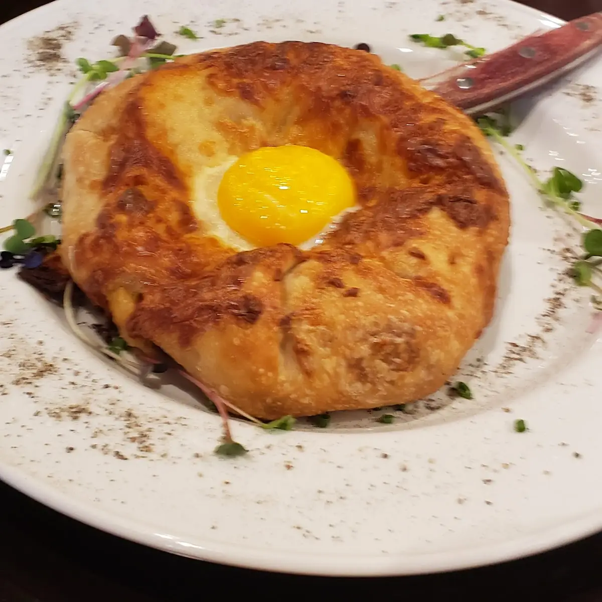 Georgian Egg and Cheese Bread