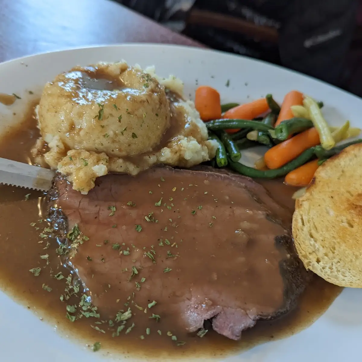 Hot Beef Sandwich