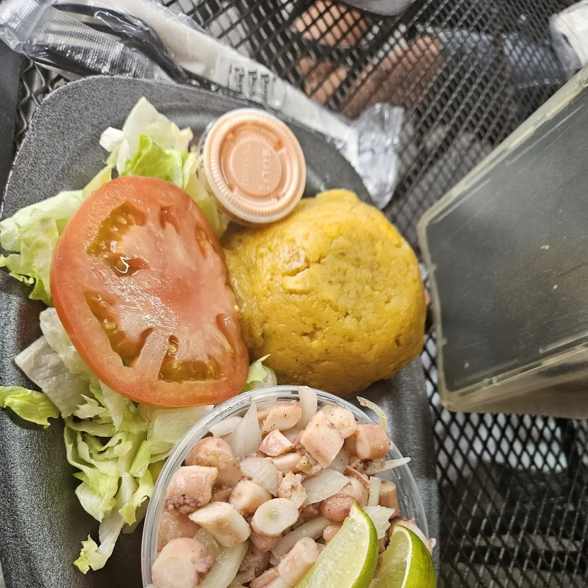 Mofongo Con Pulpo