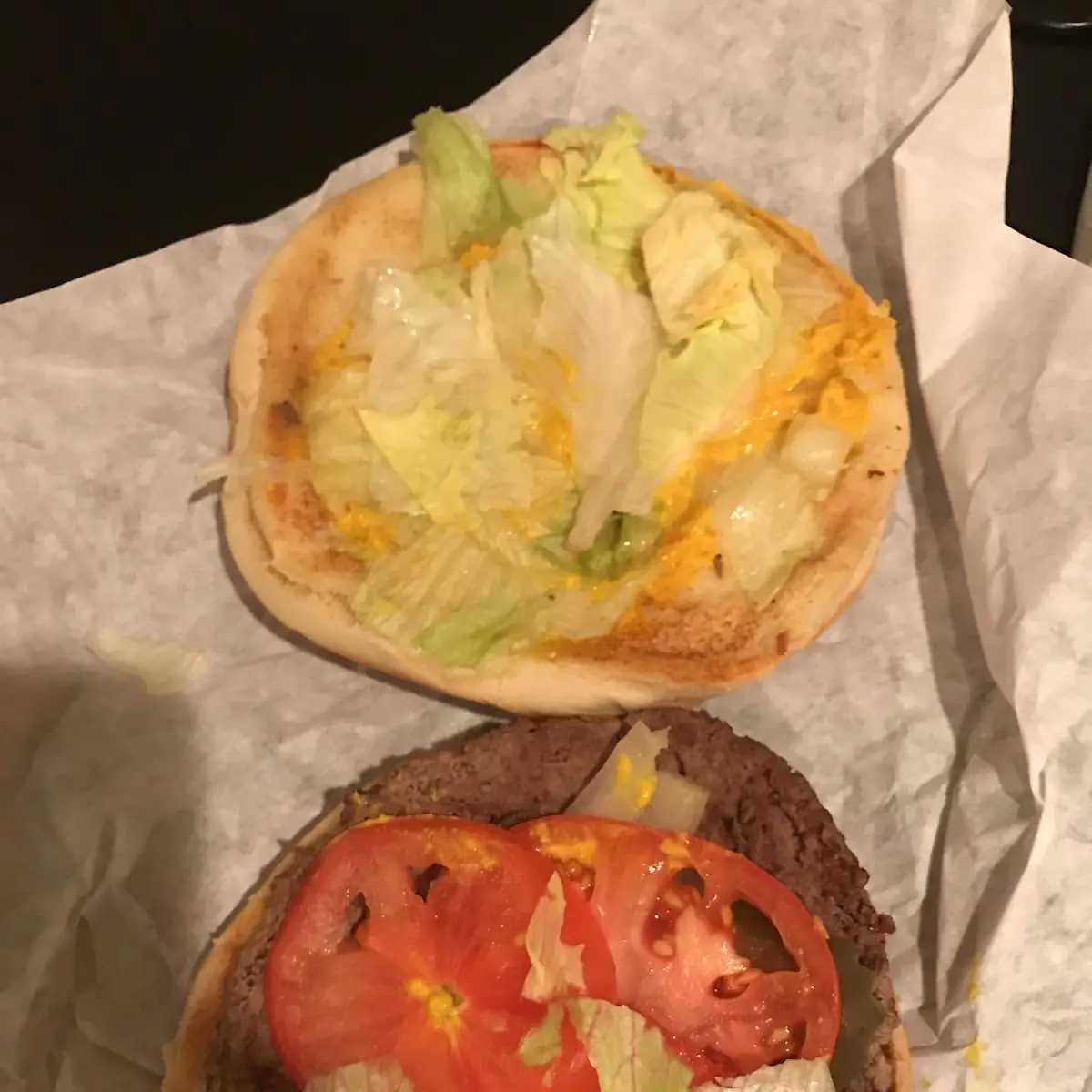Plain Double Bacon Cheeseburger