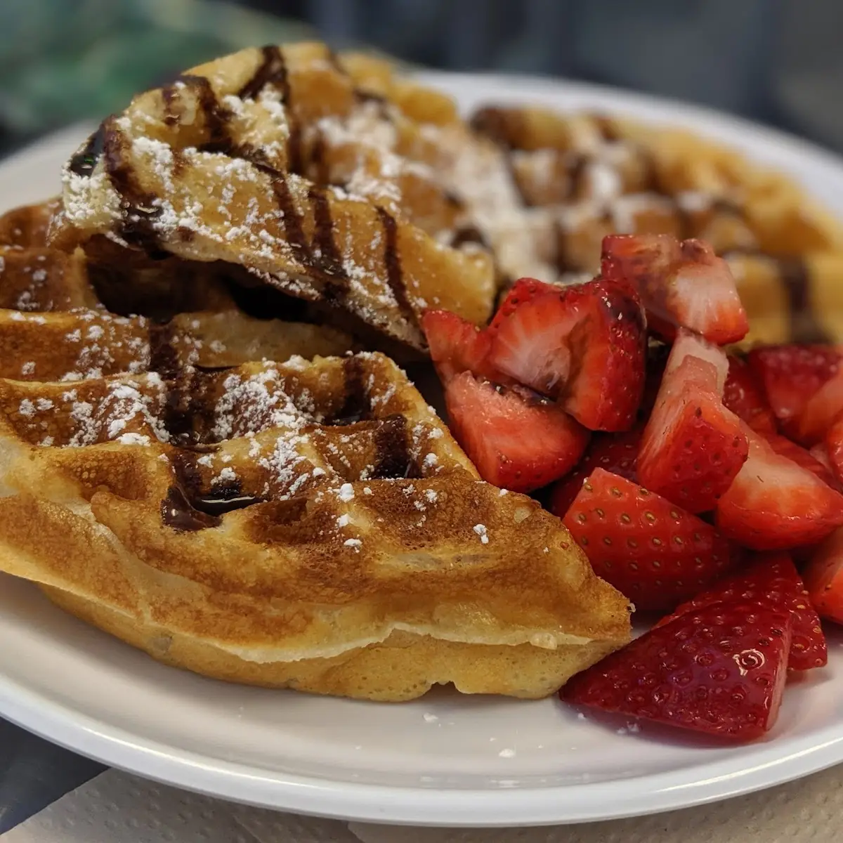 Maple Bacon Bubble Waffle