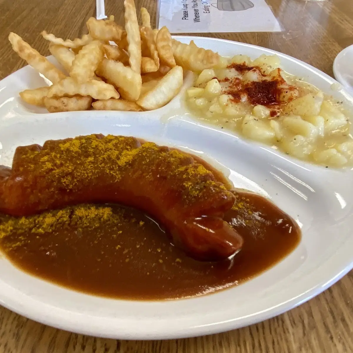 German Bratwurst Plate