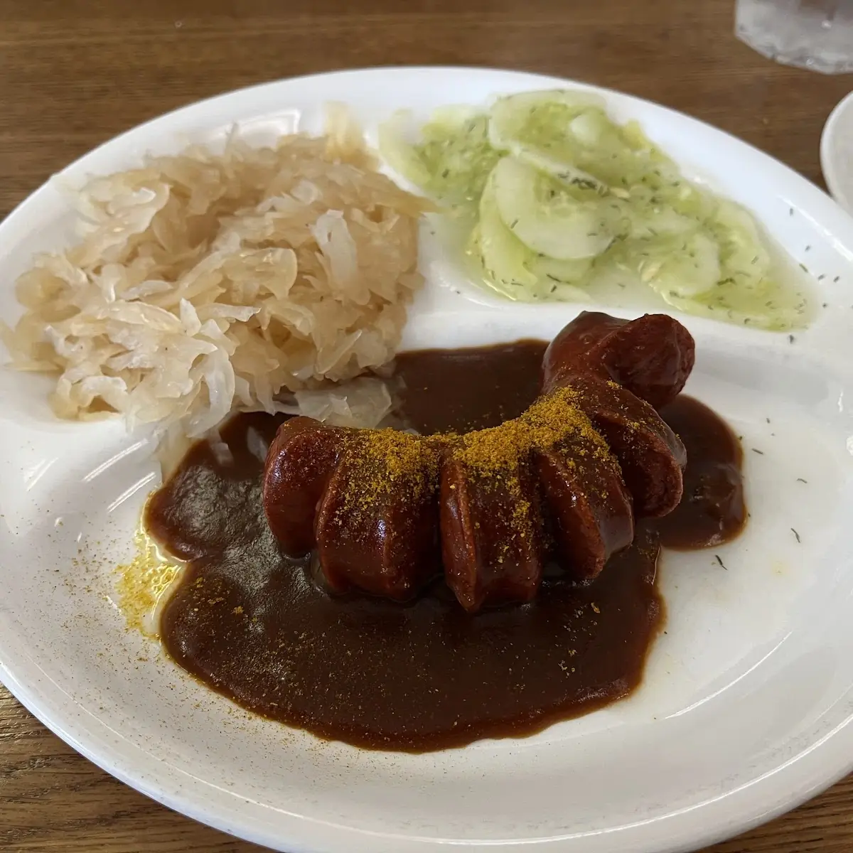 Sauerkraut and Cucumber Salad