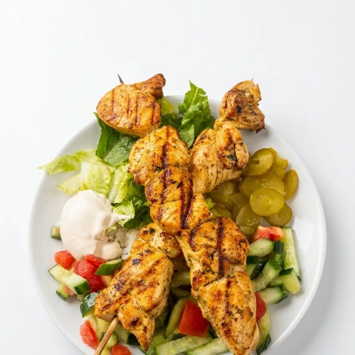 Kids Menu - Grilled Kebab Plate