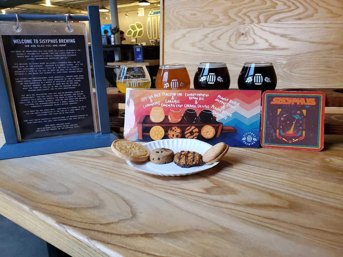 Girl Scout Cookies Beer Flight