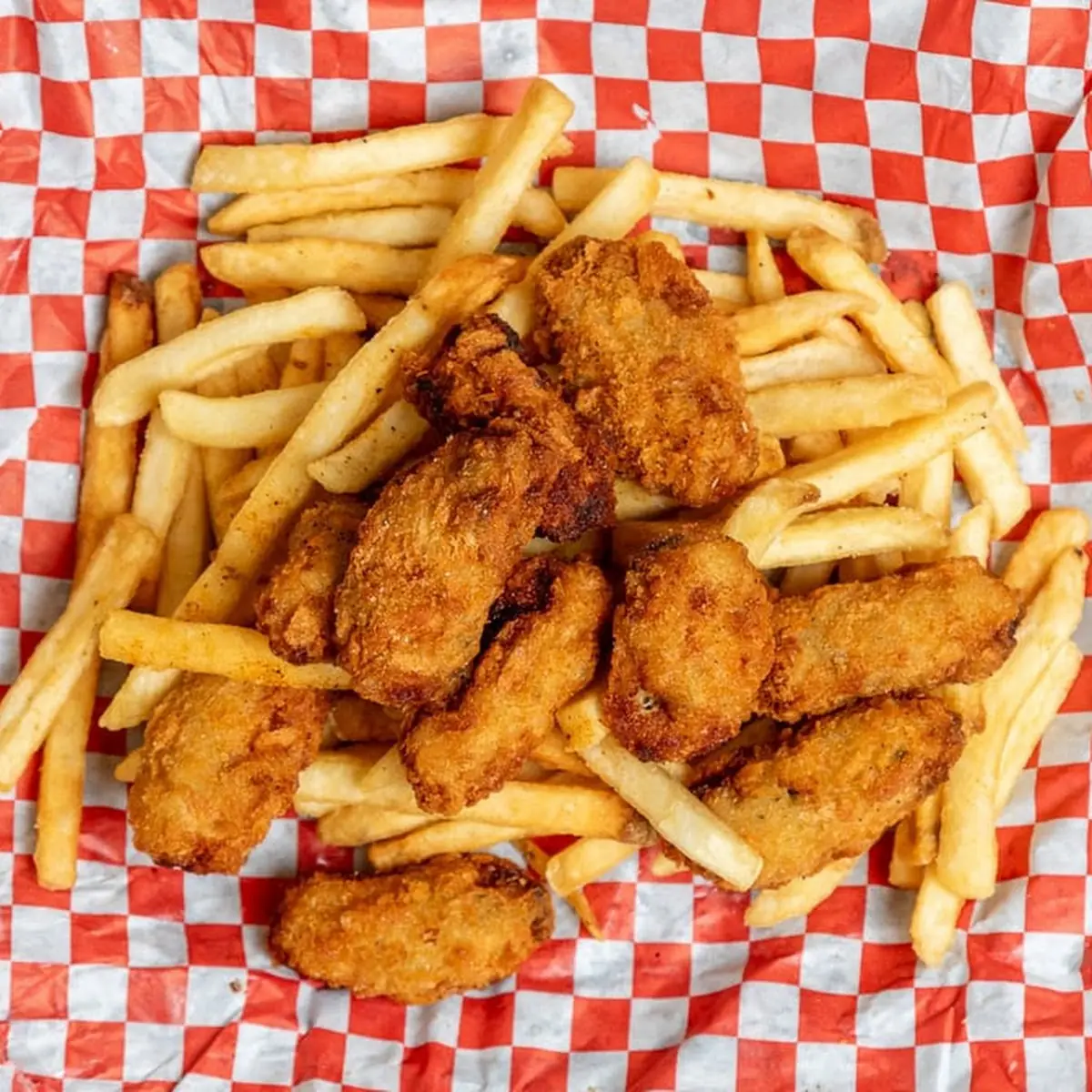 Catfish and Shrimp Basket