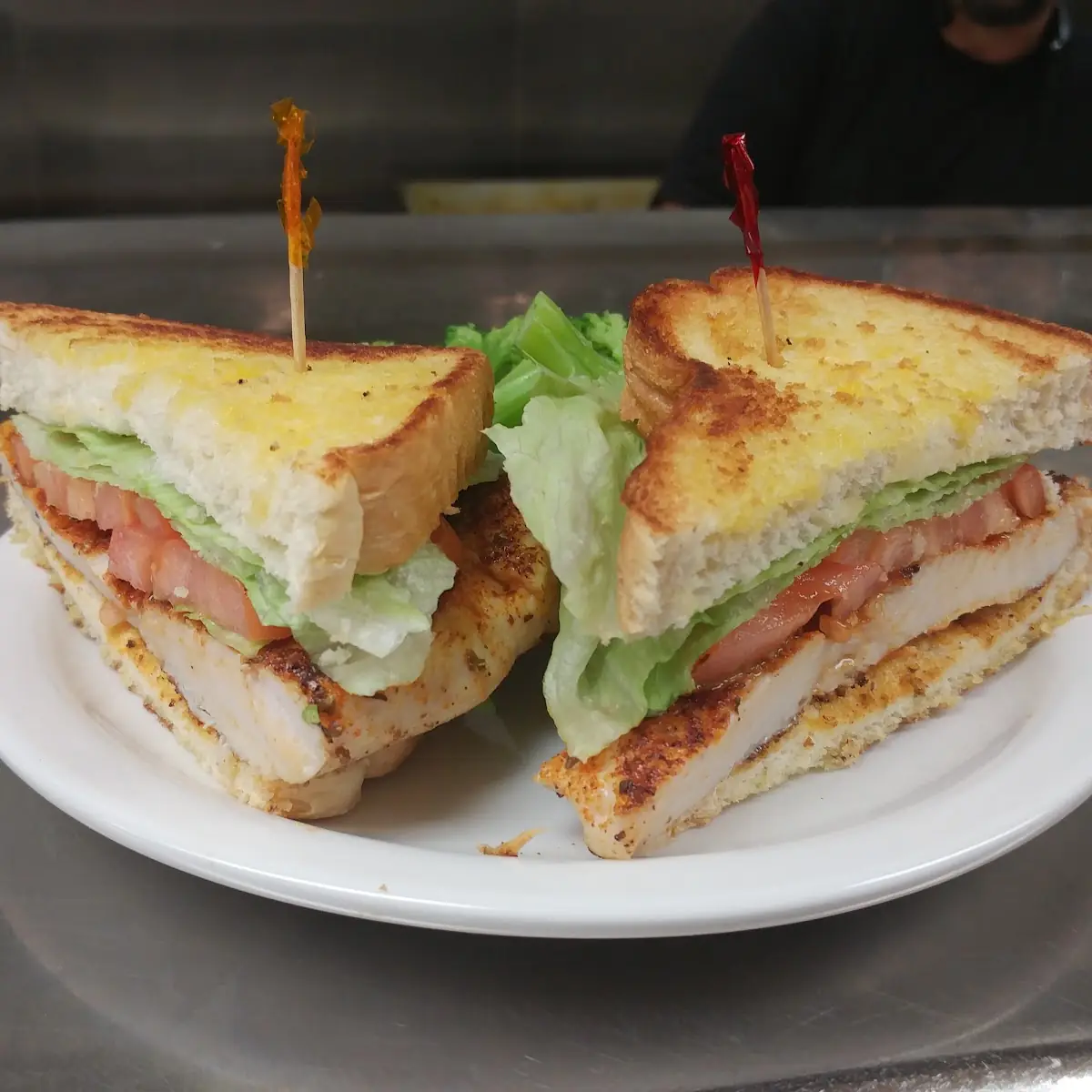 Grilled Chicken Breast on Sourdough