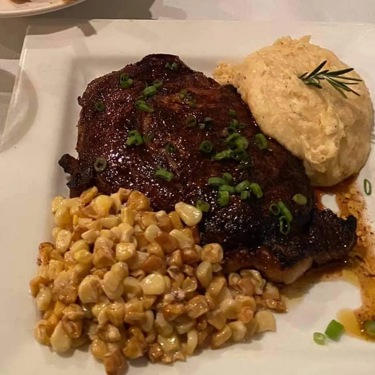 Blackened Ribeye Steak