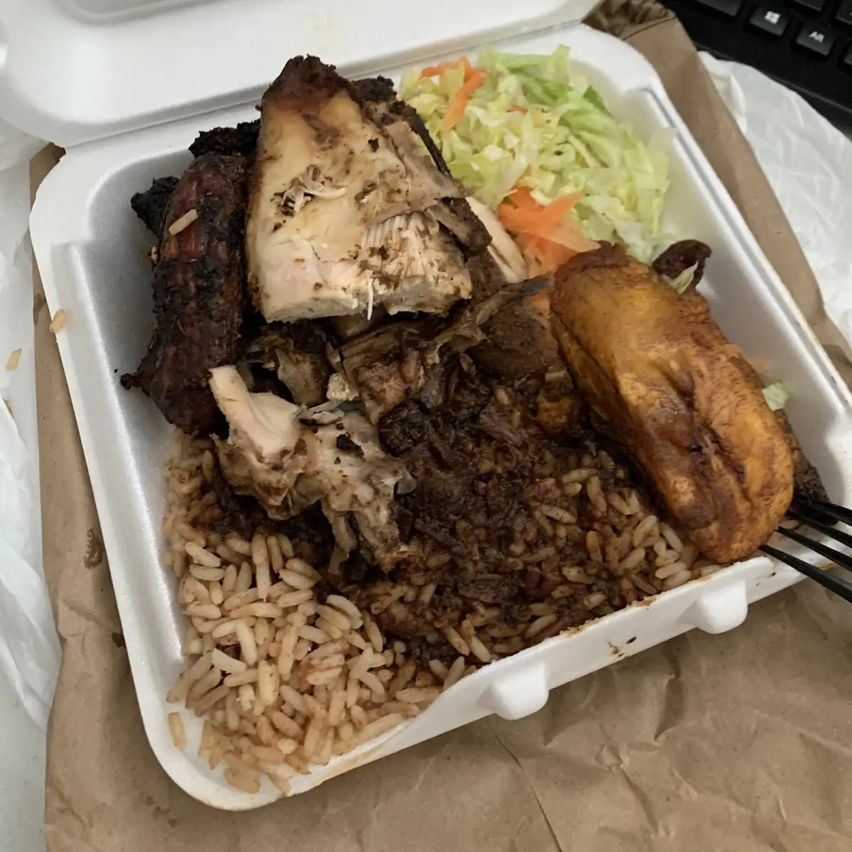 Jerk Chicken Lunch Special