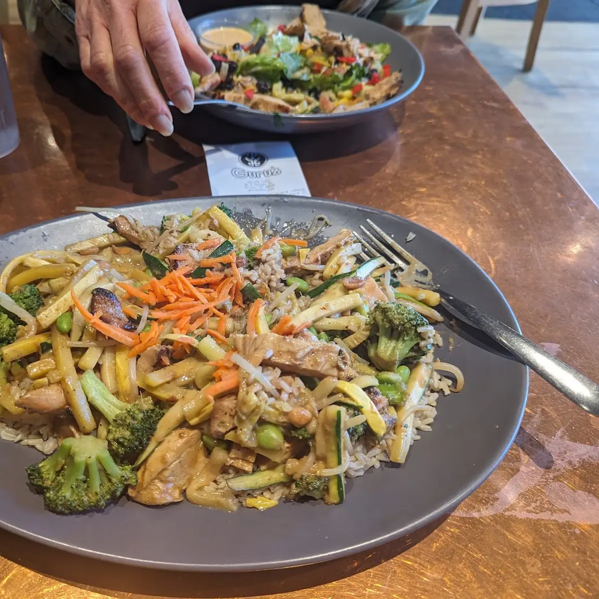 Thai Peanut Rice Bowl