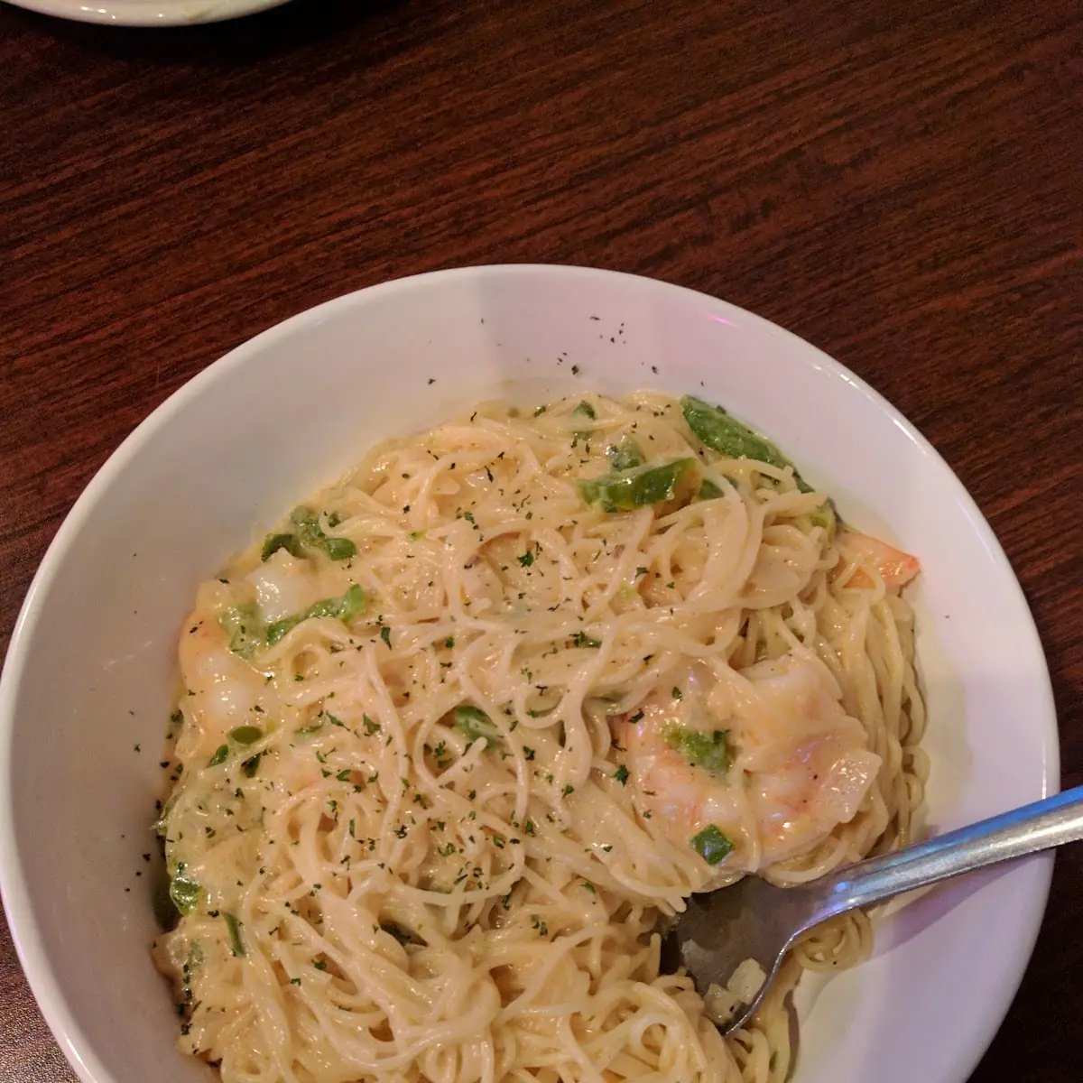Shrimp Alfredo