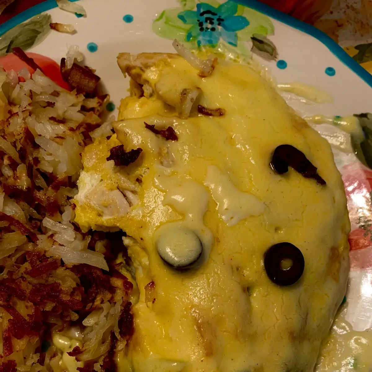 Green Chili Omelet