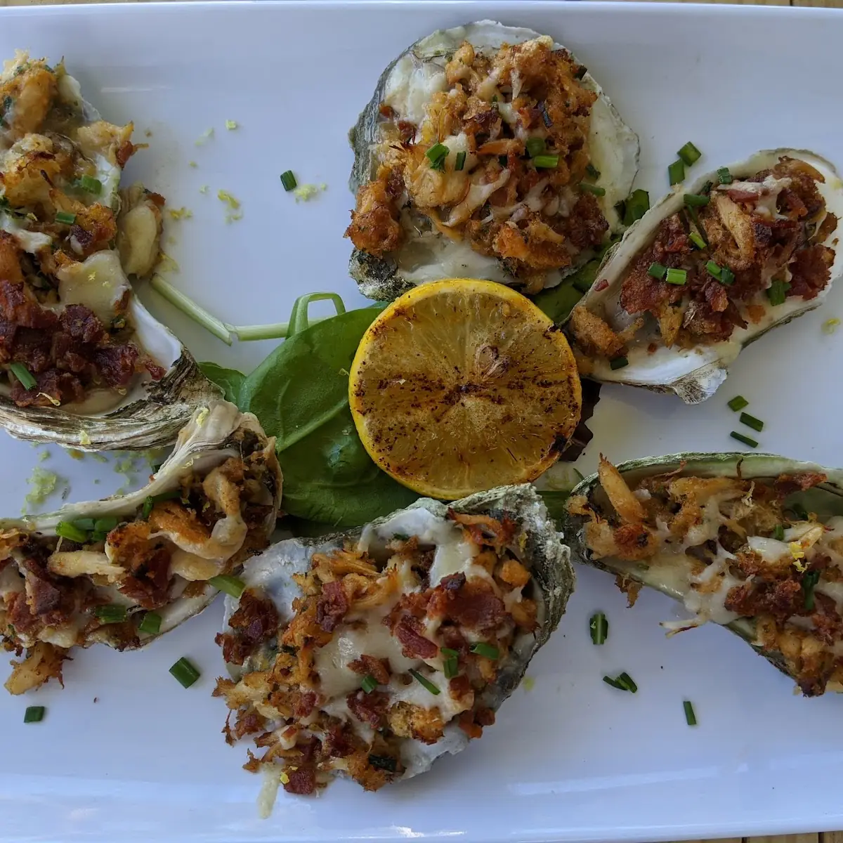 Charbroiled Oysters
