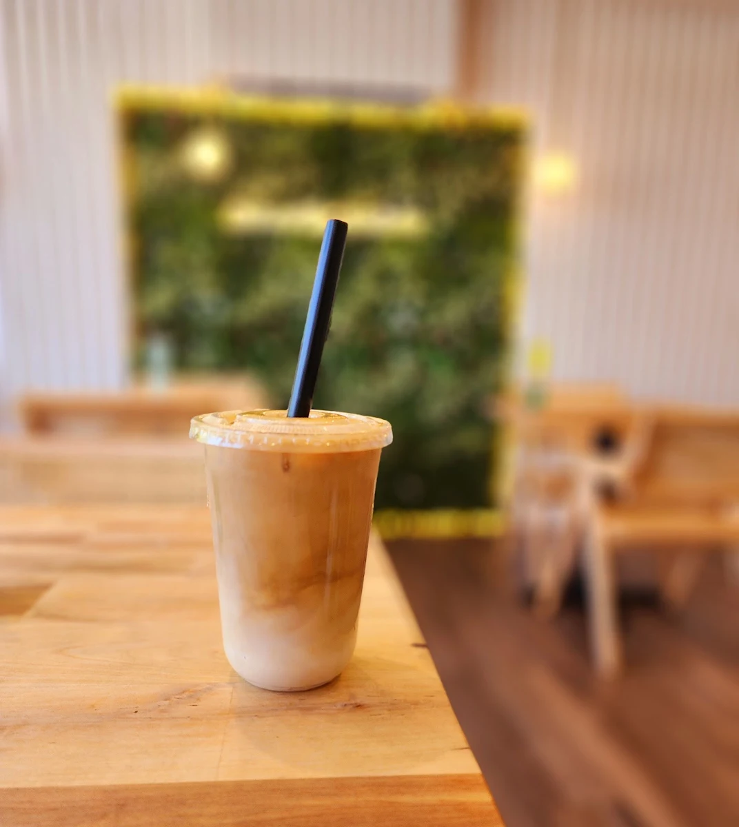 Coconut Cheese Foam Latte