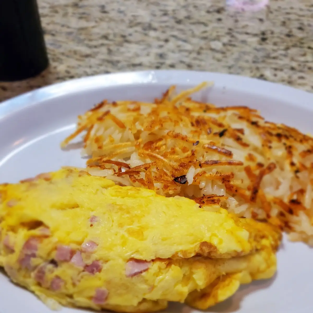 Ham and Cheese Omelette