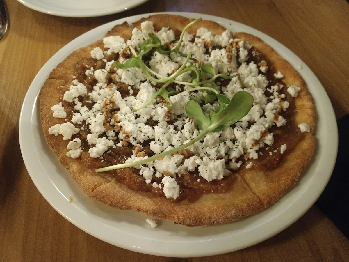 Chicken and Cheese Flat Bread