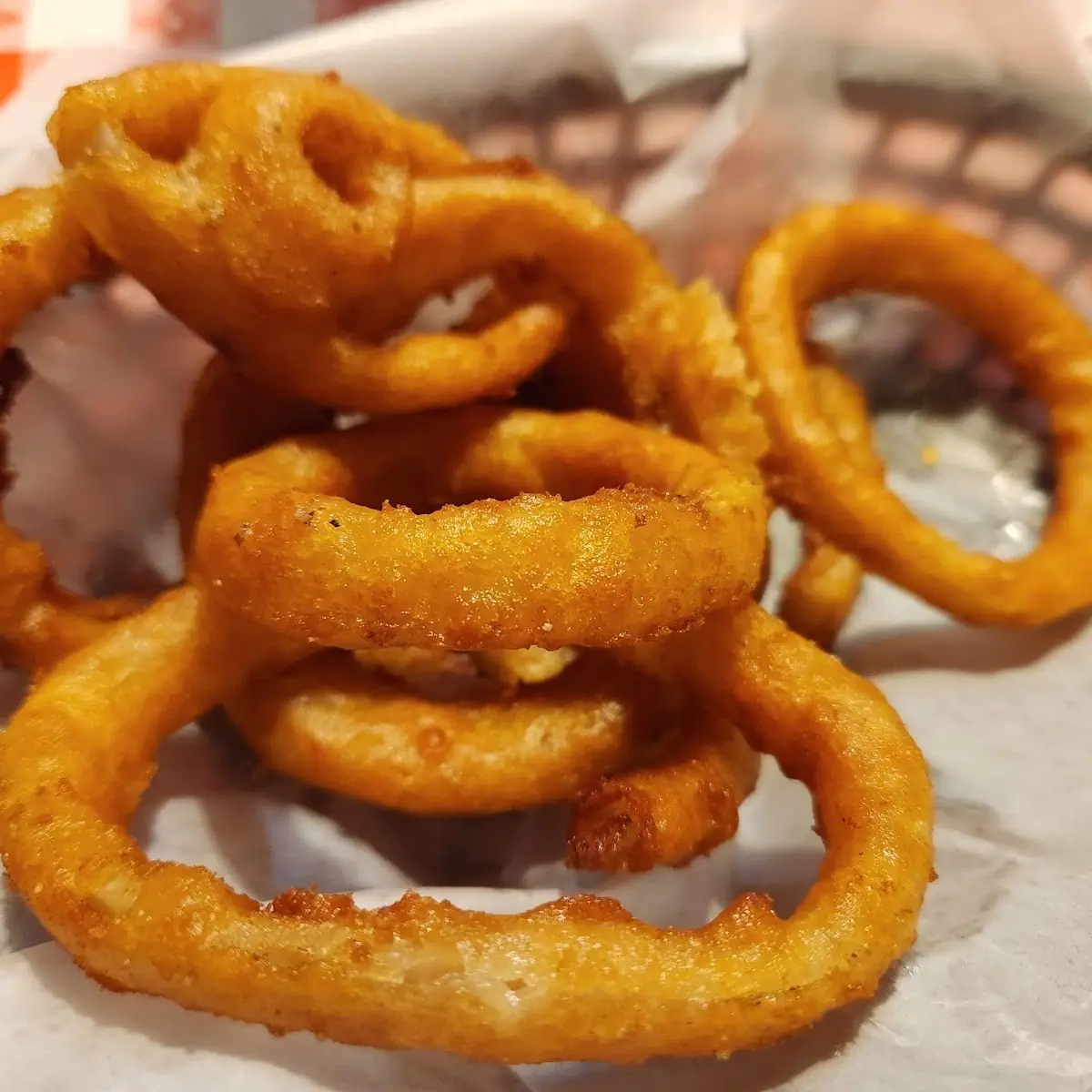 Onion Rings Chipotle Corn