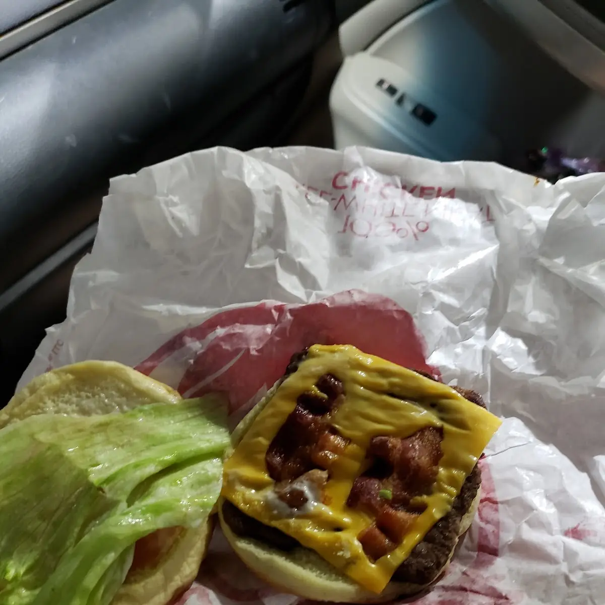 Jr Bacon Cheeseburger