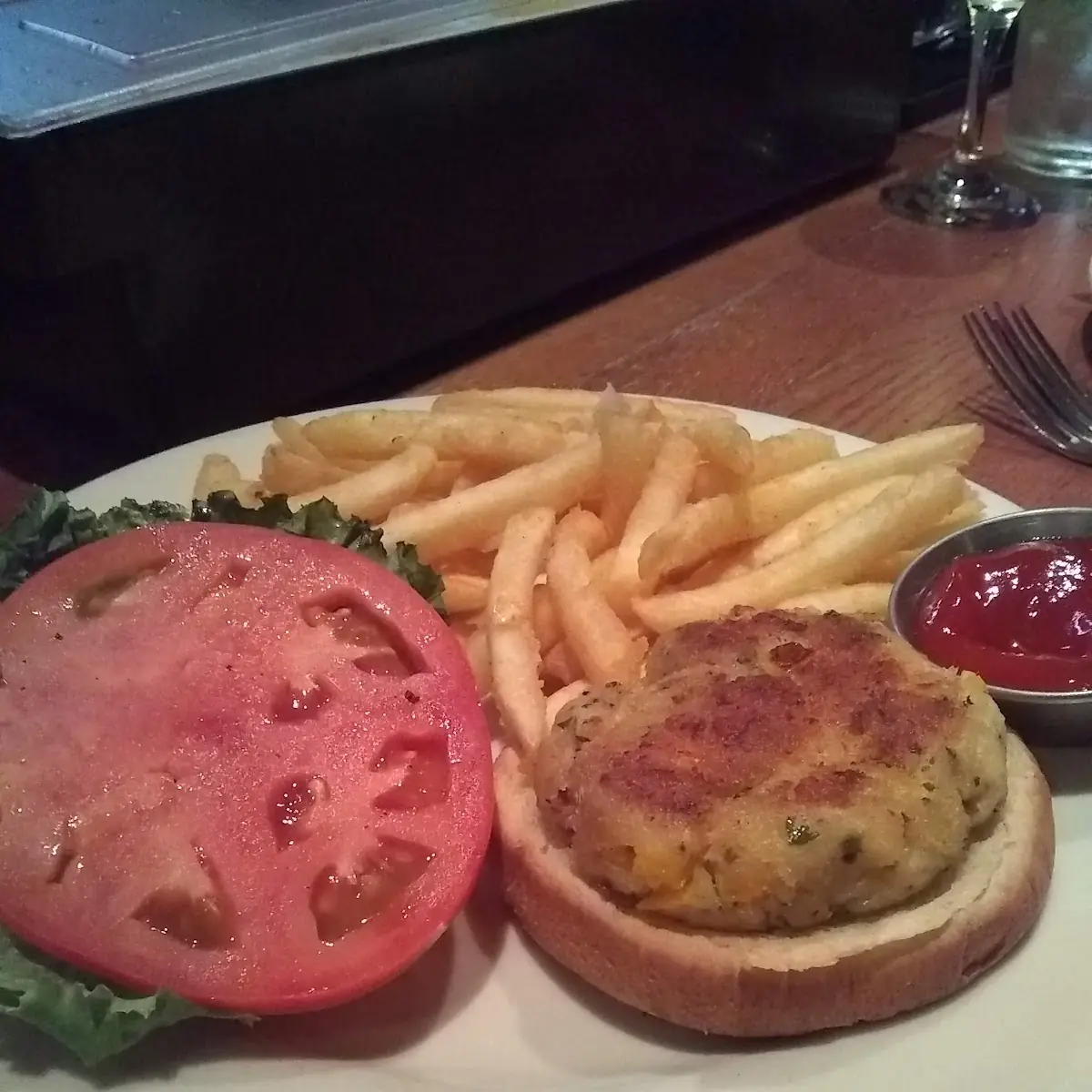 Crab Cake Sandwich