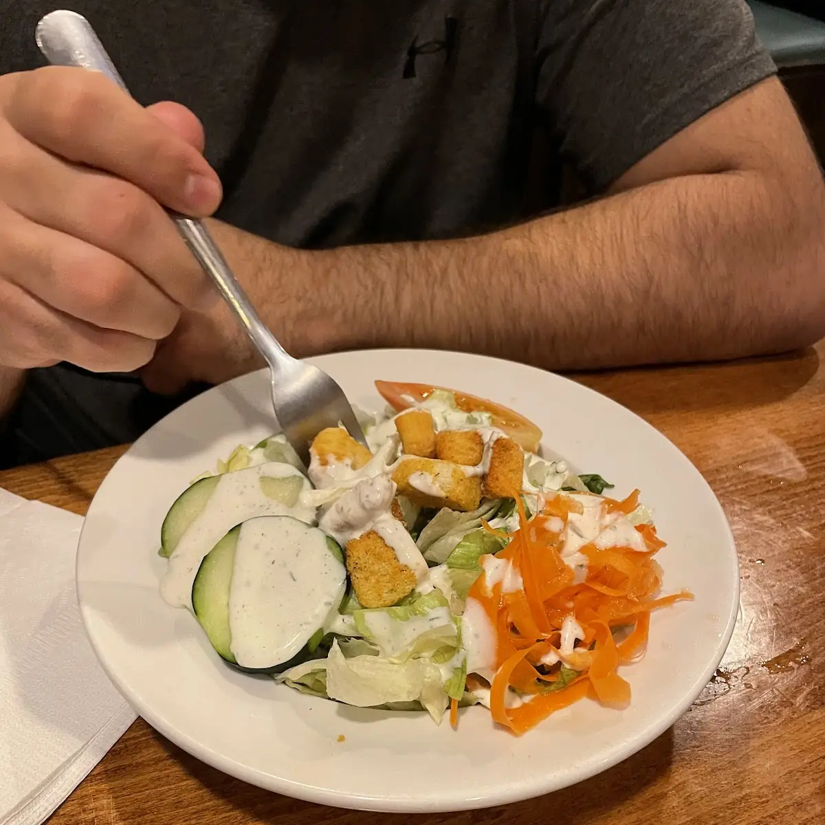 Side Salad with Ranch