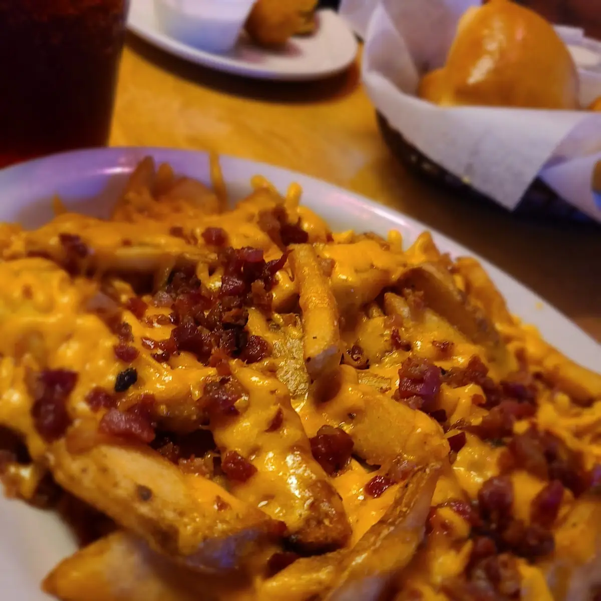Cheese Fries with Bacon