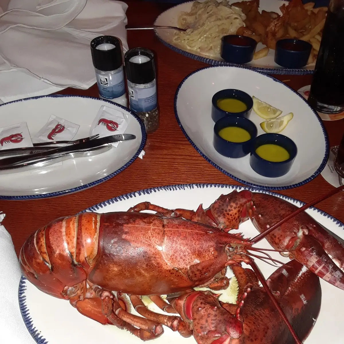 Steamed Live Maine Lobster