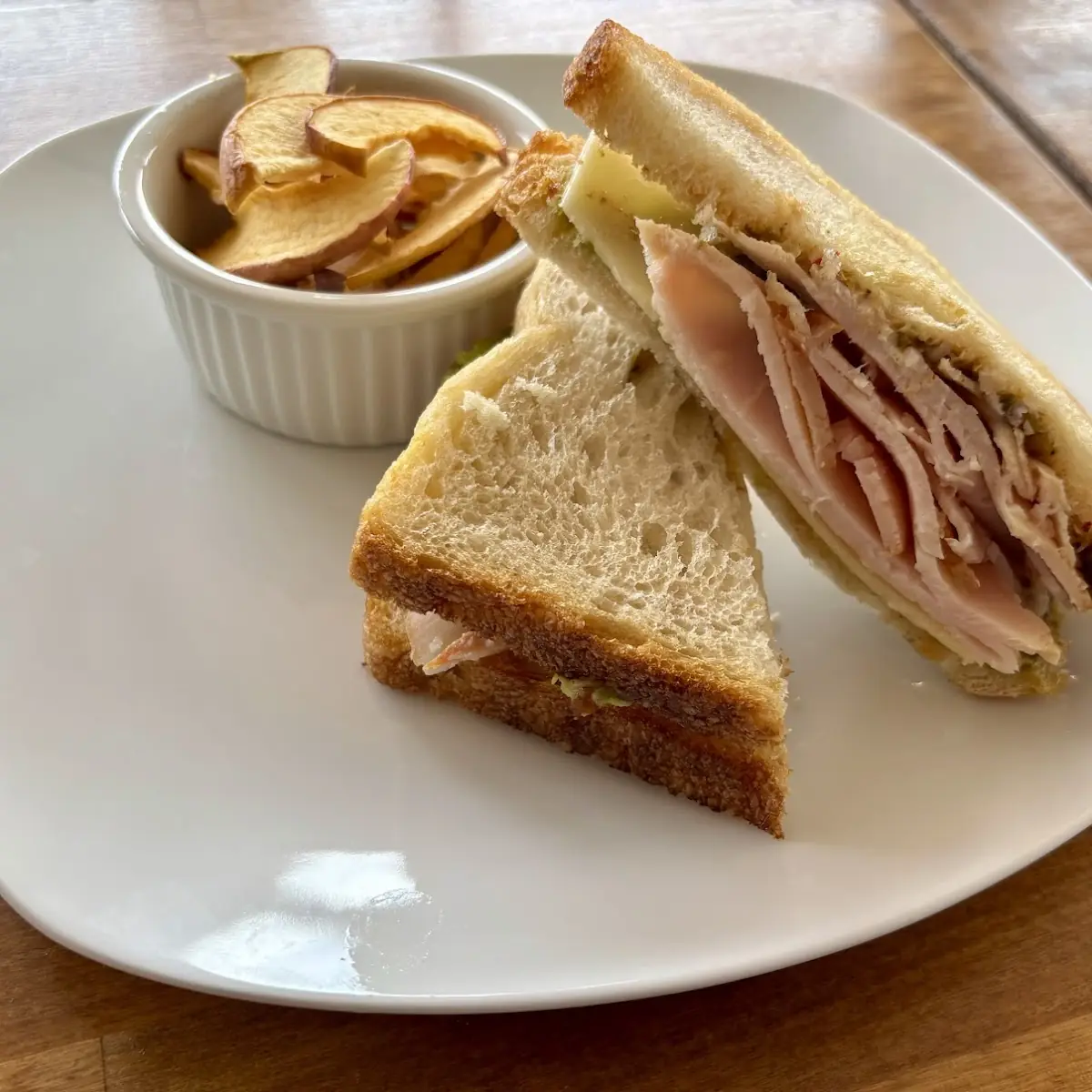 Ham and White Cheddar