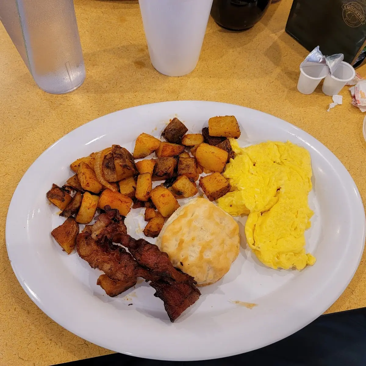 Bacon Eggs Biscuits