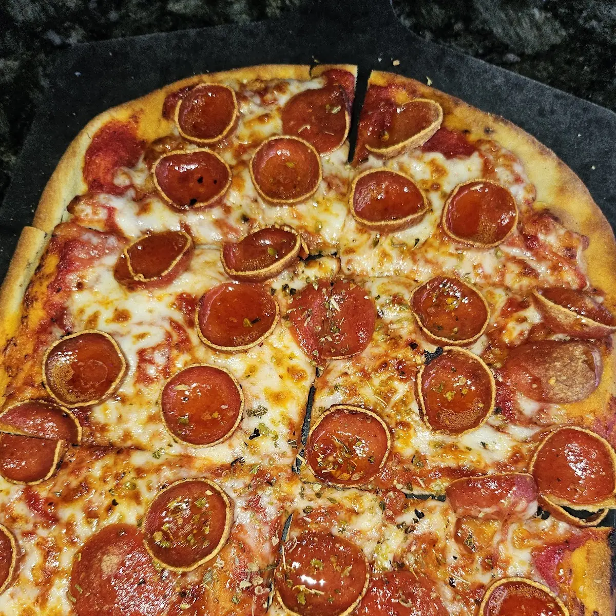 Hot Honey Pepperoni Pizza