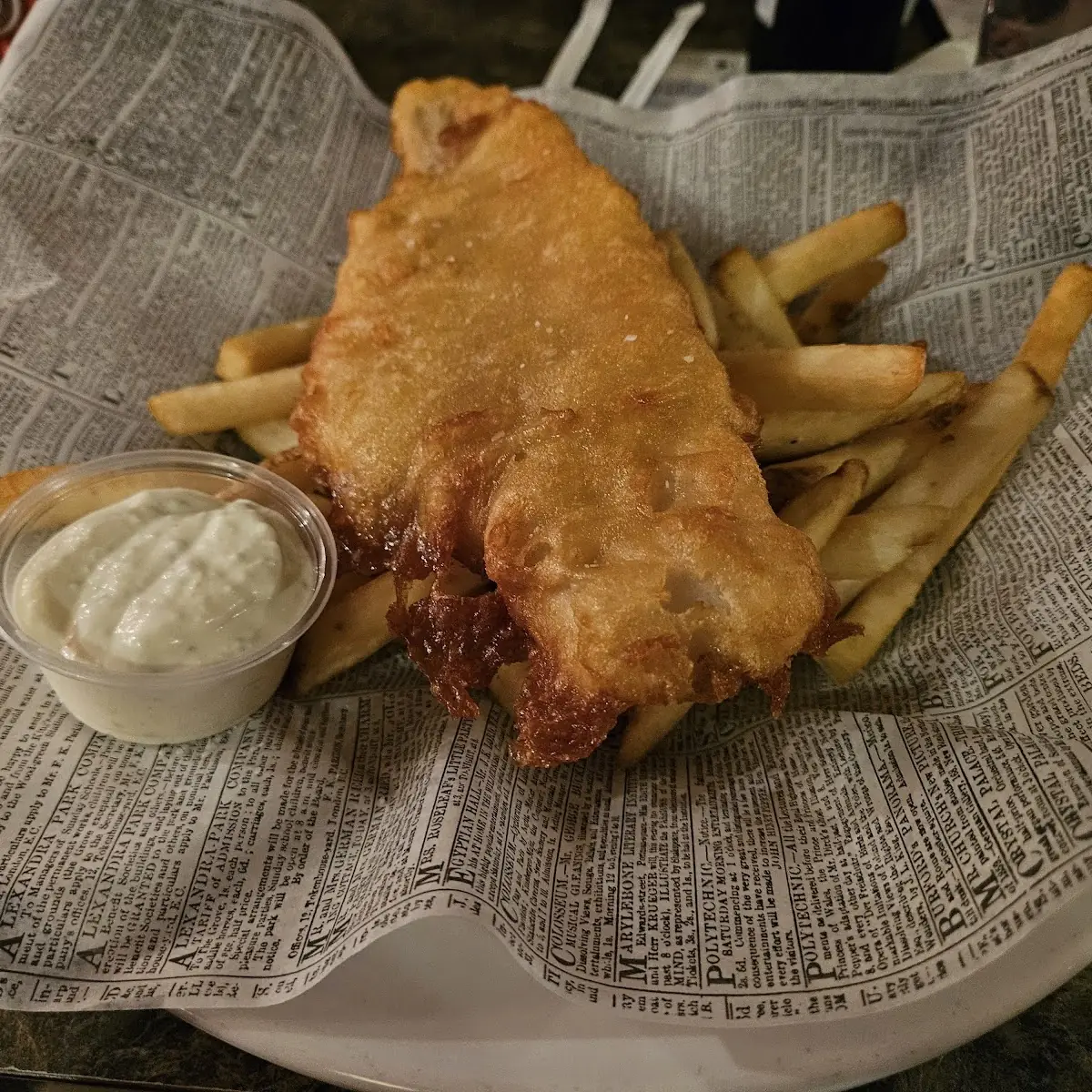 Beer Battered Fish and Chips