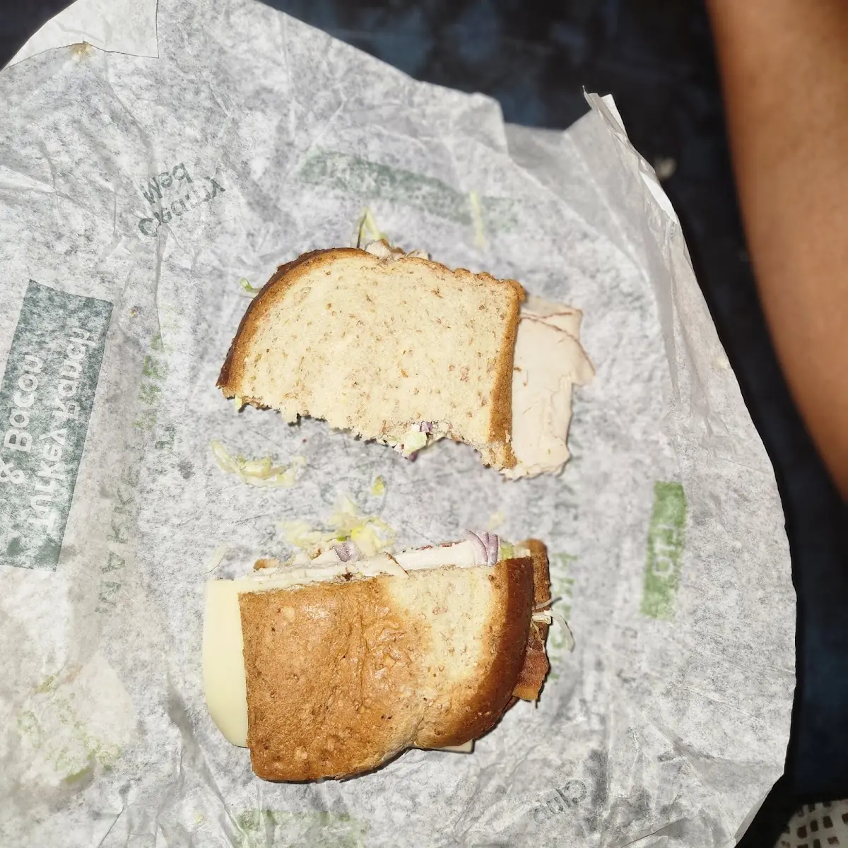 Supposedly a Turkey Bacon Ranch Market Fresh Sandwiche