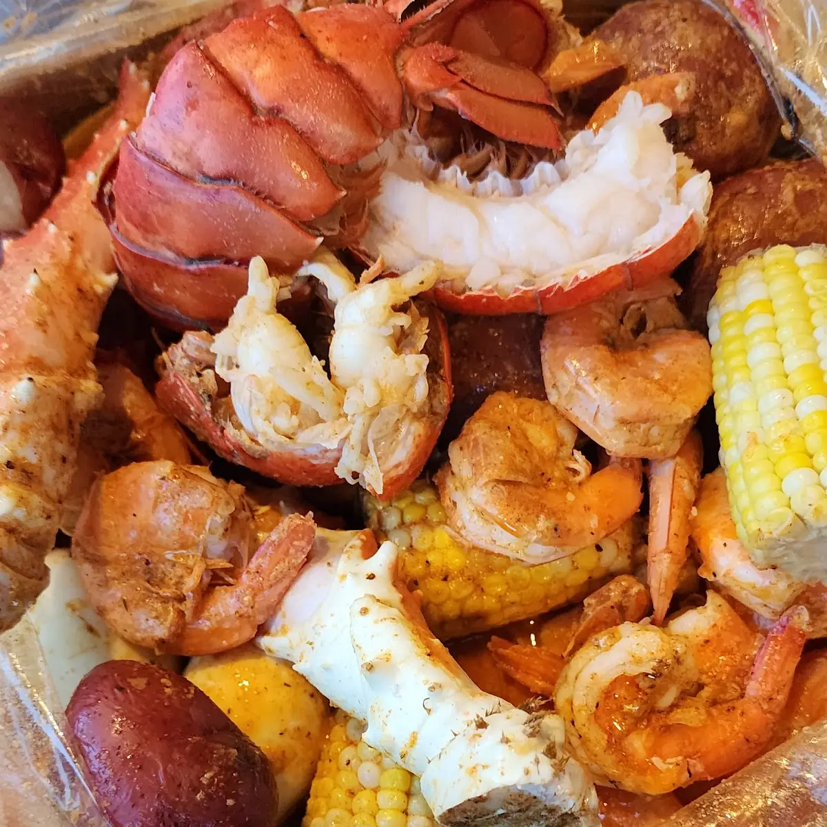 B Snow Crab & Whole Shrimp