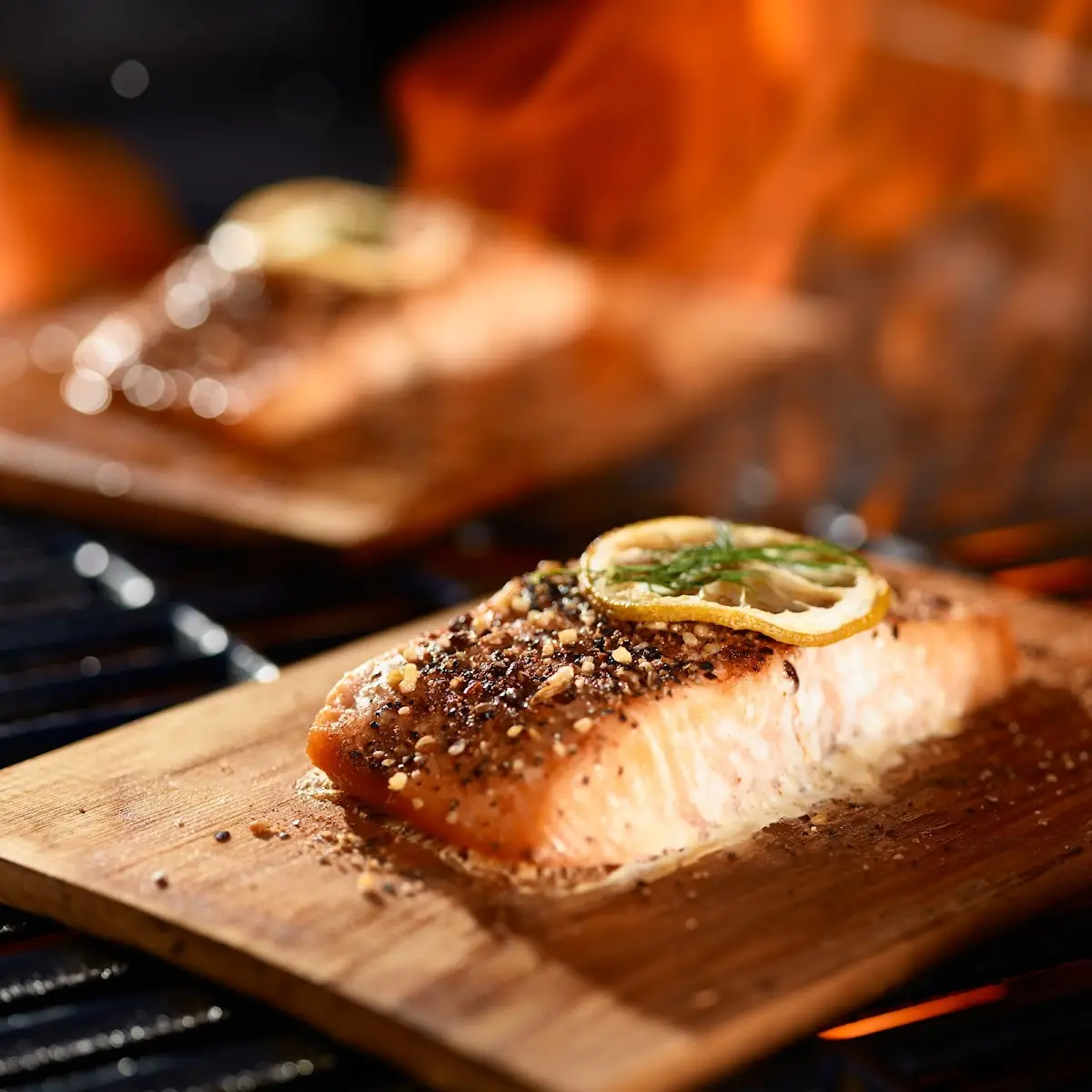 Honey Glazed Atlantic Salmon