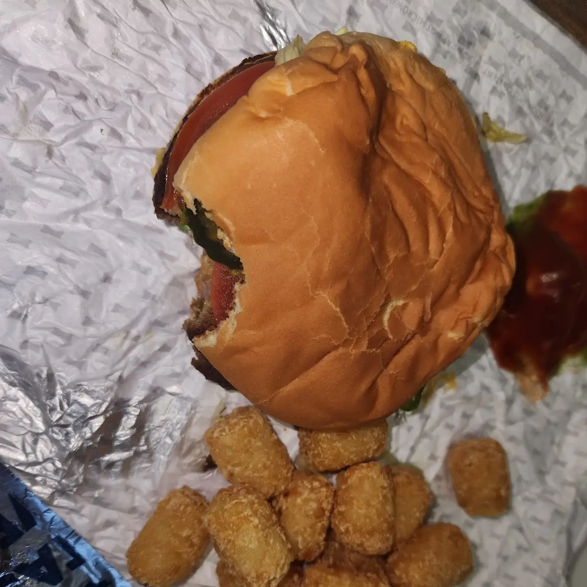Cheeseburger Combo with Tots