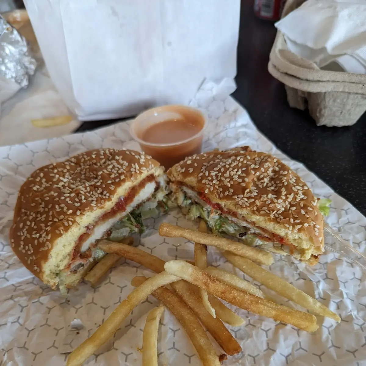 Chicken Parmesan Sandwich