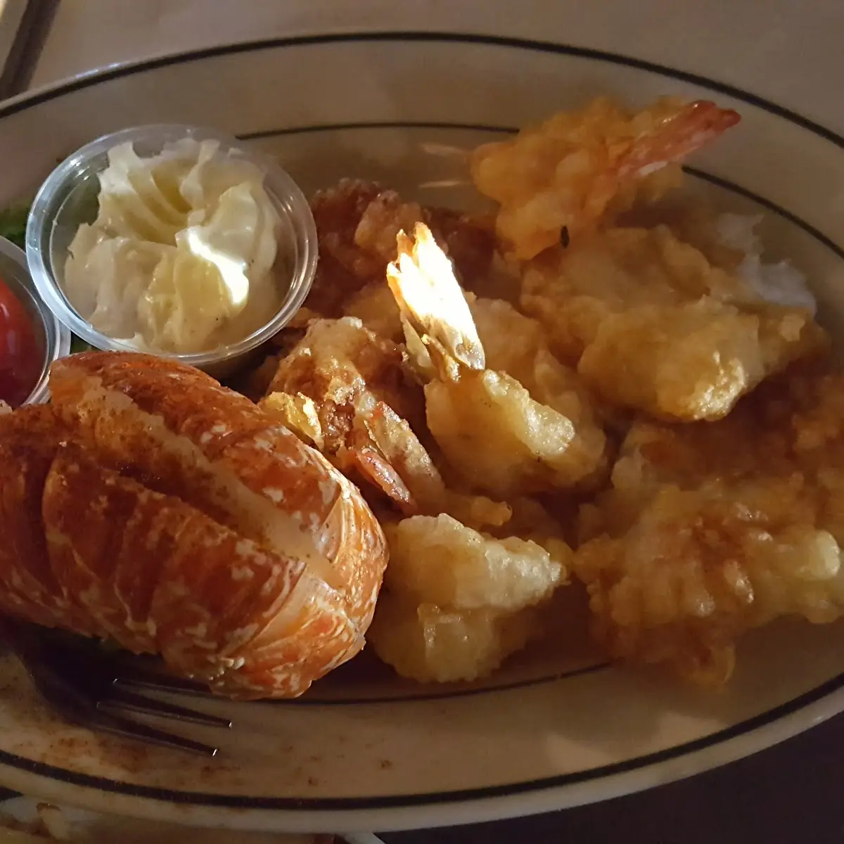 Seafood Platter Lobster Shrimp