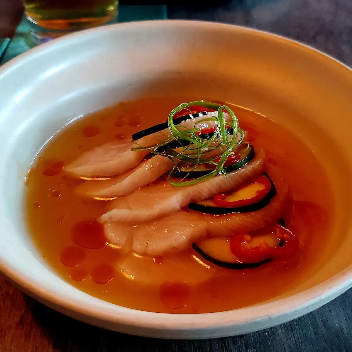 Hamachi Crudo
