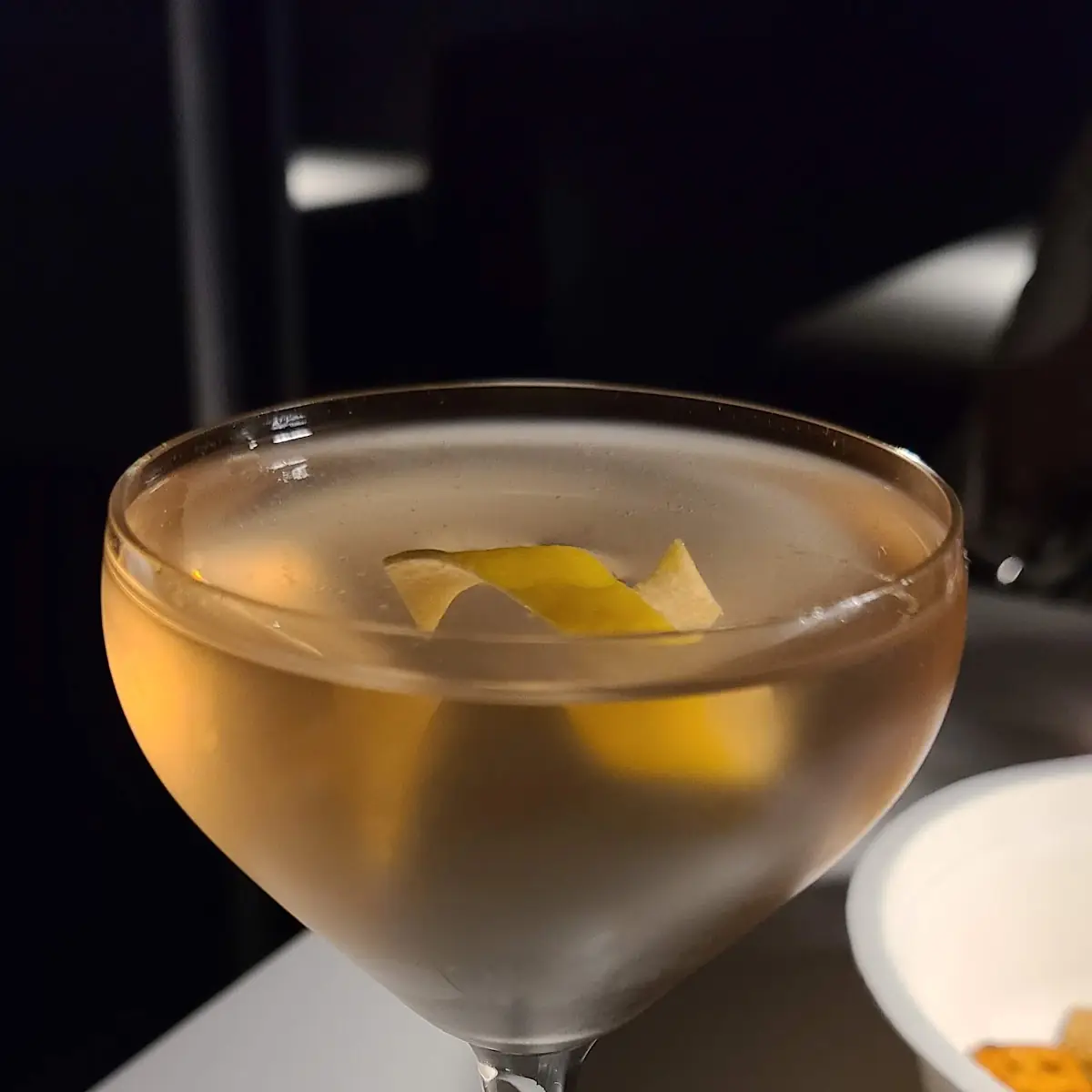 Orange Switched Gin Martini