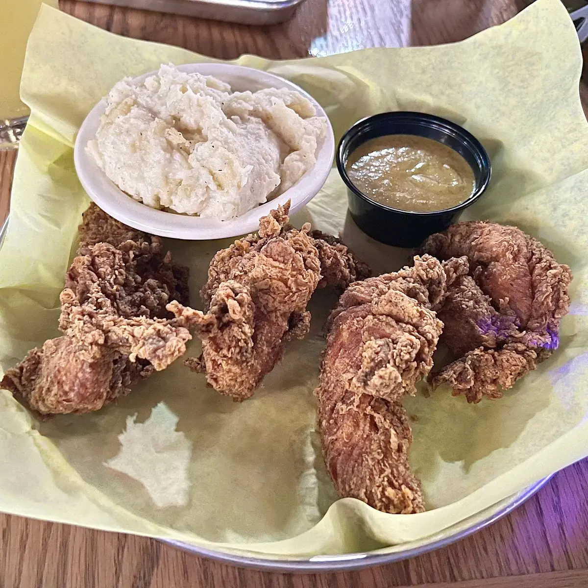 Chicken Tenders and Mashed Potatoes