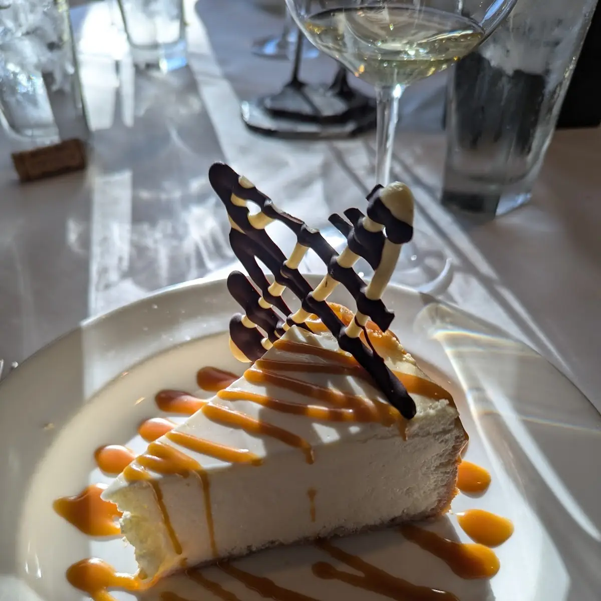 Commander's Creole Cream Cheese Cheesecake