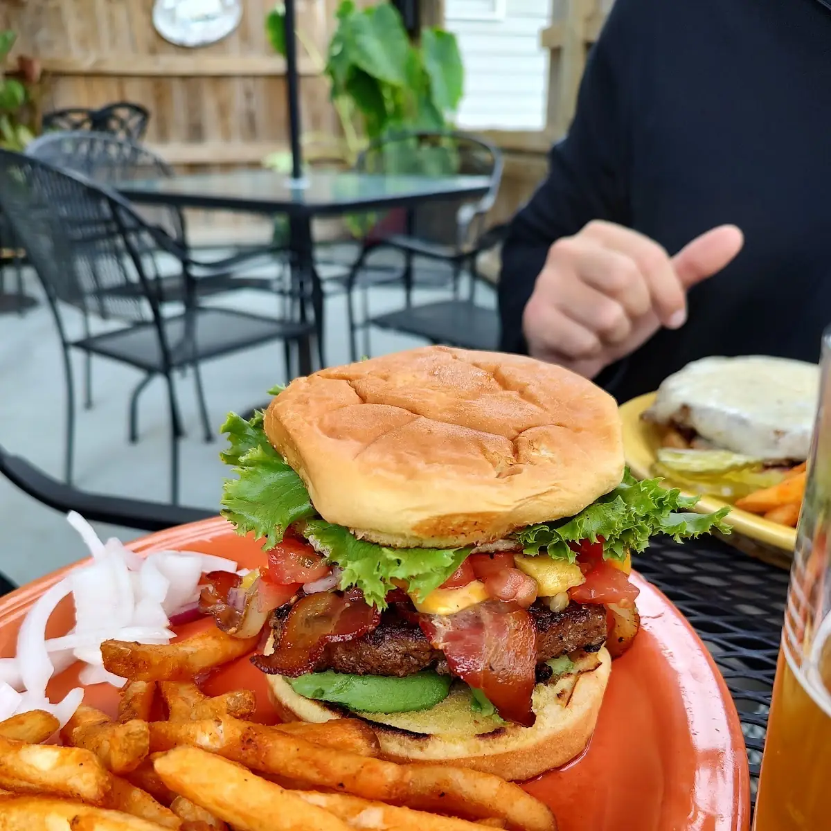 Jerk Burger Combo
