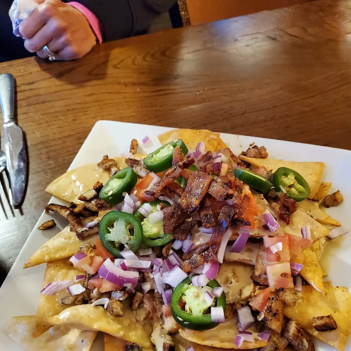 Blackened Chicken Nachos