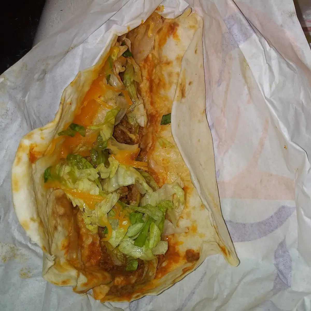 Crunchy Shell Beef Taco