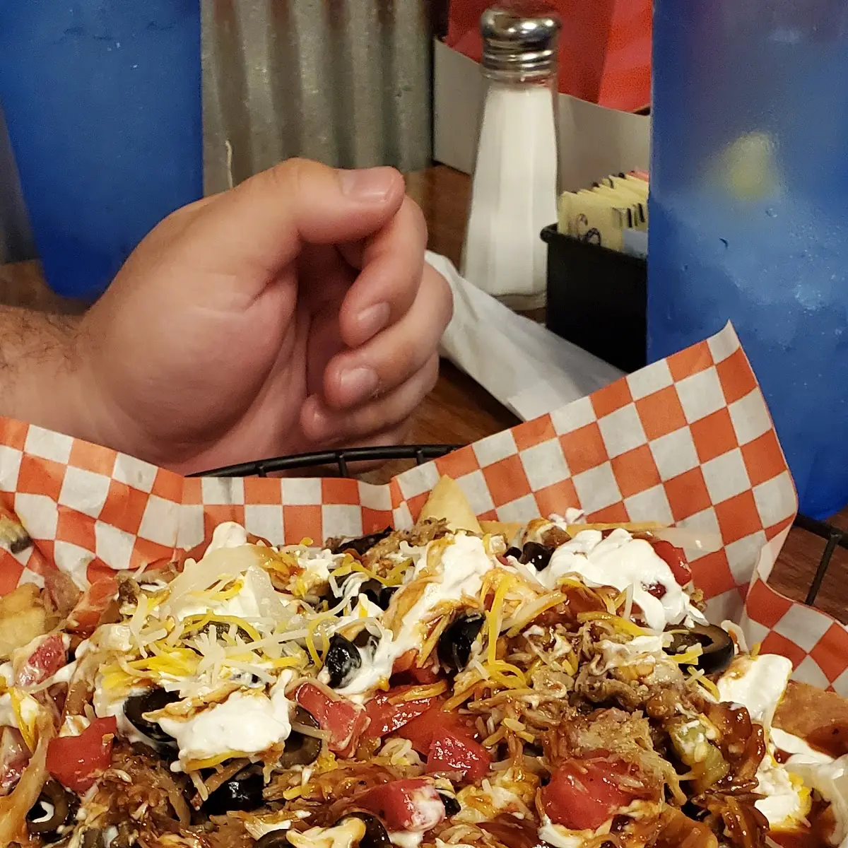 Pulled Pork BBQ Nachos
