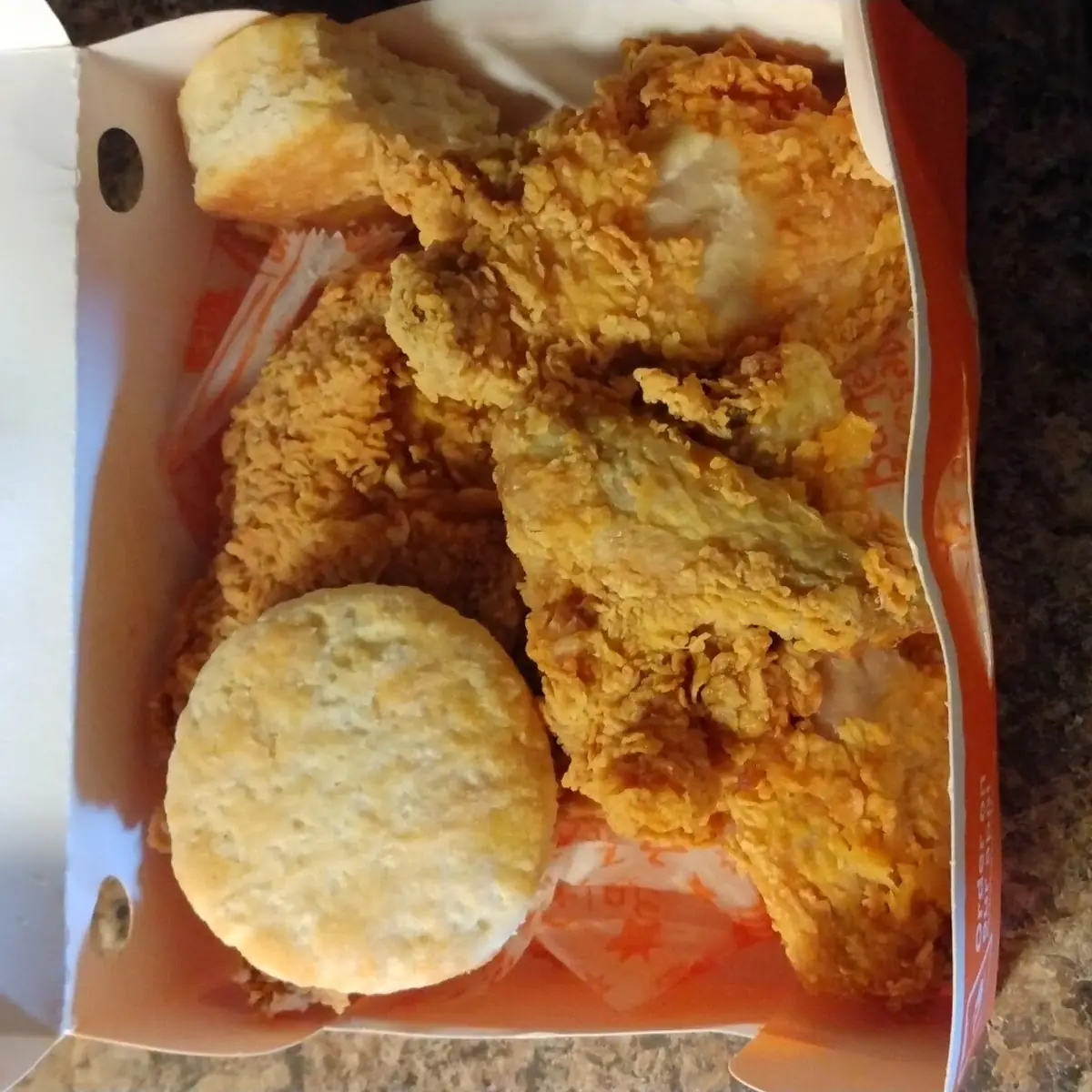 Signature Chicken Combo with Mac Cheese Biscuit