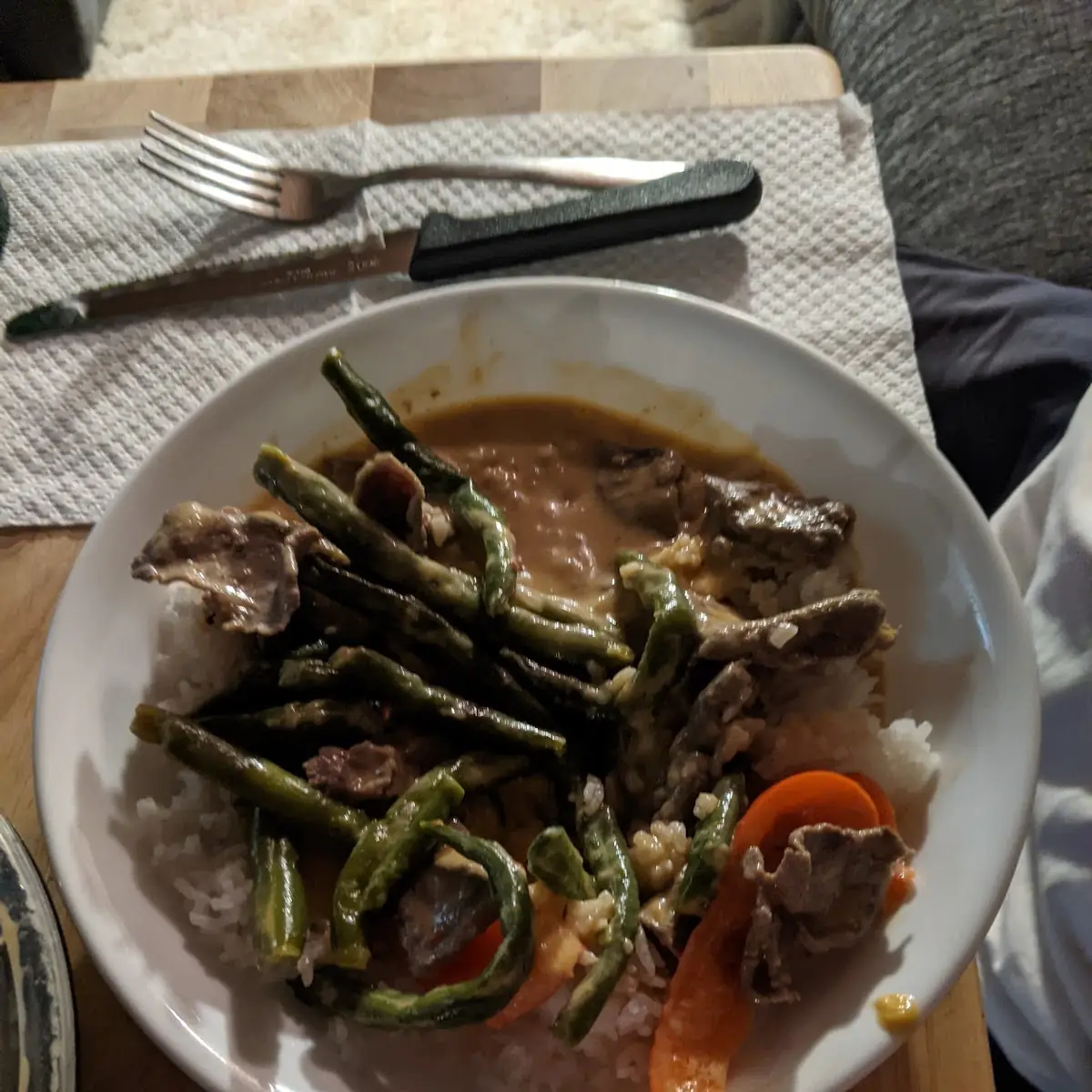 R8. Green Curry Fried Rice