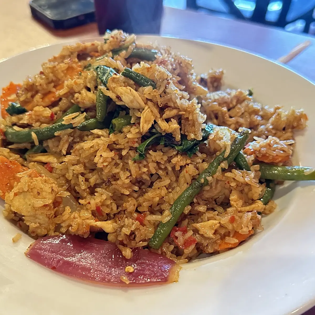 Thai Basil Chicken Fried Rice