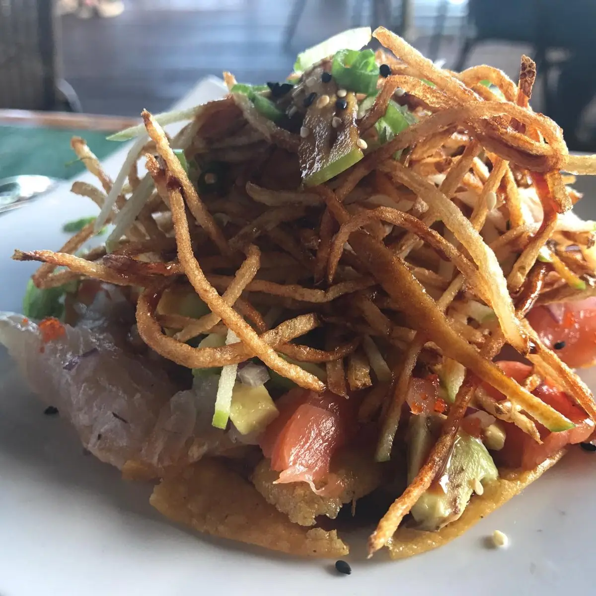 Sashimi Pizza
