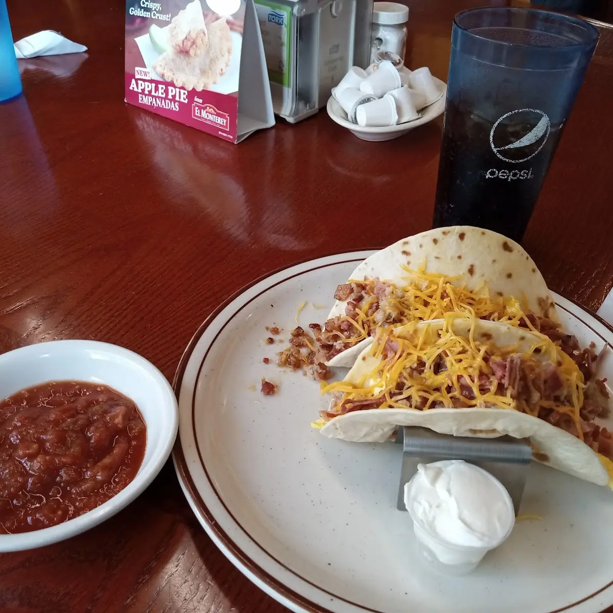 3 Meat Breakfast Tacos