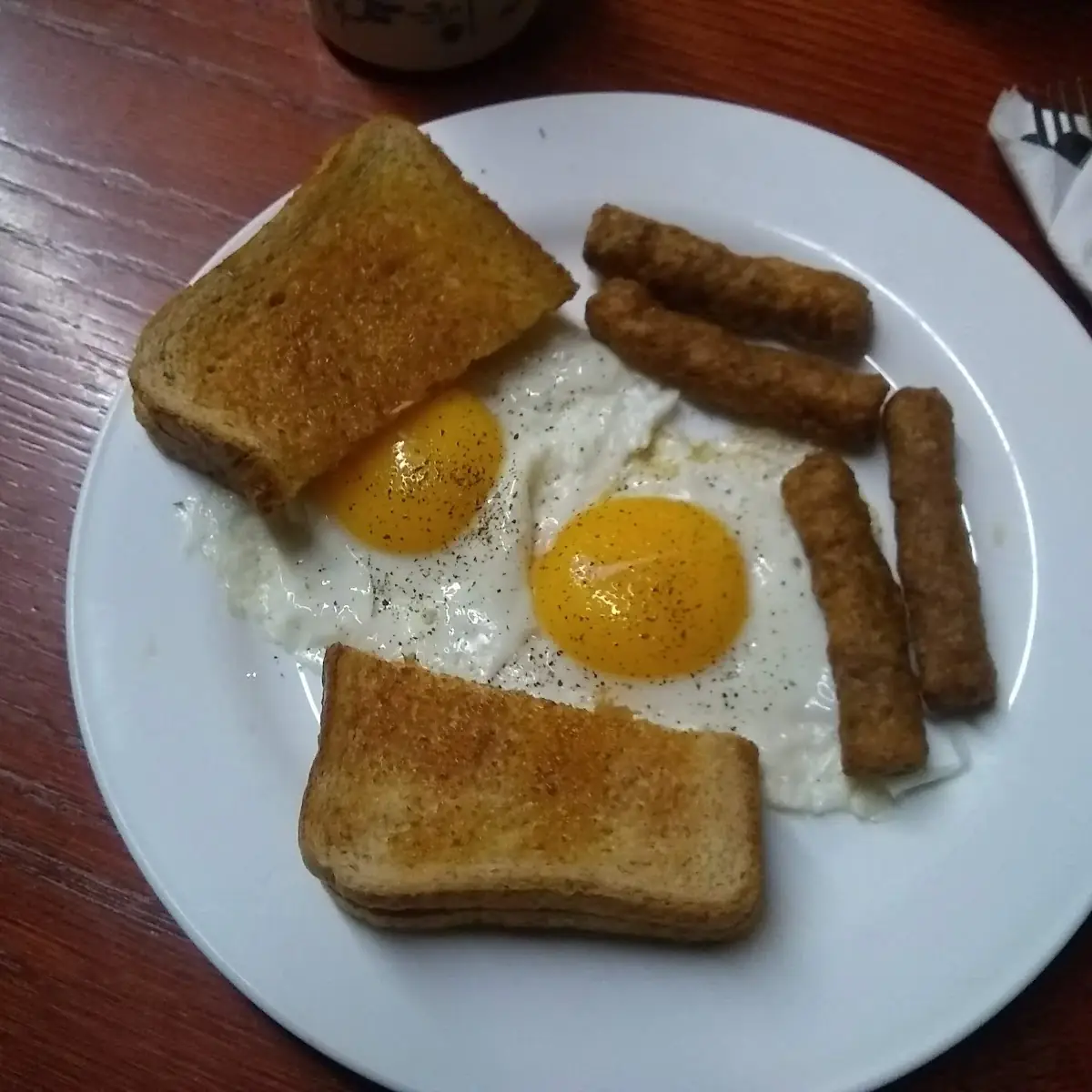Two Eggs and Toast